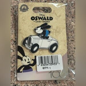 Disney Pin - Disney100 - Oswald The Lucky Rabbit In Car